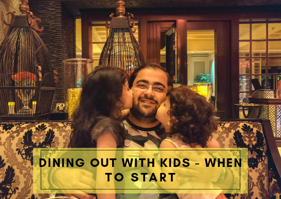 Dining out with kids