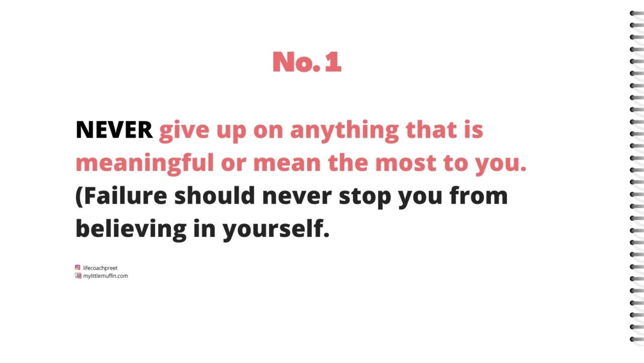 things you should never do